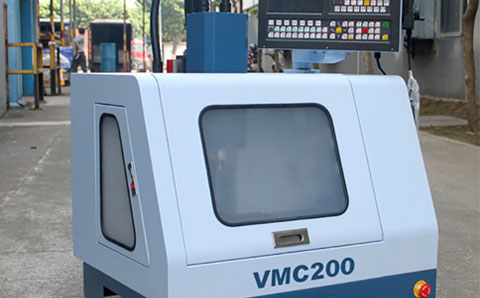 VMC200 micro teaching machining center, three-axis linkage